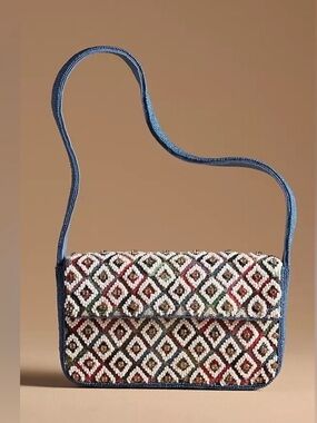 Anthropologie The Fiona Beaded Bag: Blossom Edition